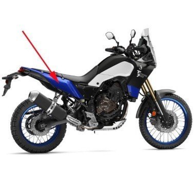 Tapa colin trasera bw3-f1731-00-p0 azul Yamaha Tenere 700