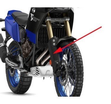 Protector de horquilla derecho bw3-f315j-00 Yamaha Tenere 700