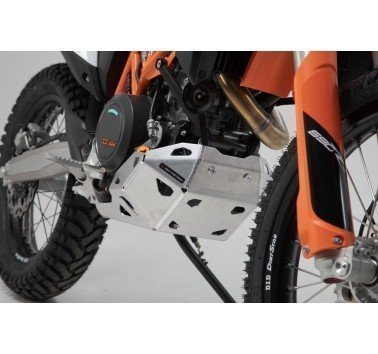 SW-Motech cubrecarter aluminio 3mm KTM 690 Enduro R / Husq 701