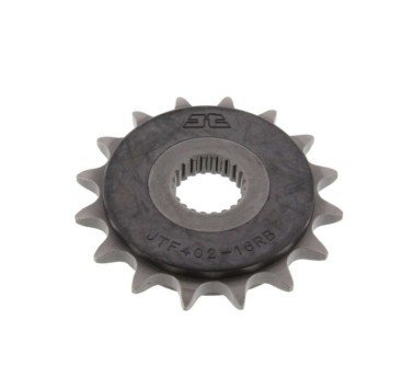 Piñón JT acero 16 dientes (versión engomado) JTF402.16RB