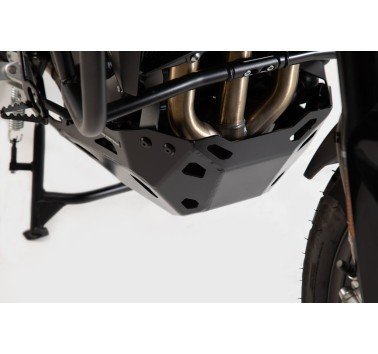 SW-Motech cubrecarter aluminio negro Triumph Tiger 900 (compatible con defensas SW-Motech)