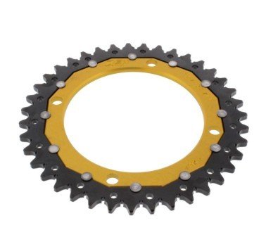 Corona ZF dual 39 dientes dorado zfd-857-39-gld