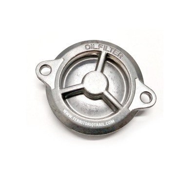 Tapa izquierda para filtro de aceite