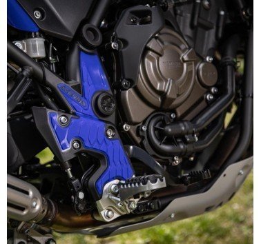 Acerbis 0024666316 juego protectores de chasis negro / azul