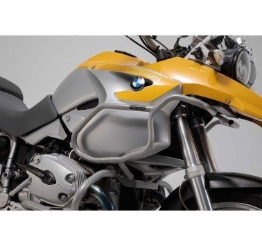 SW-Motech protecciones superiores grises BMW R1200GS (04-07)
