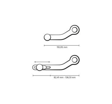 SW-Motech palanca de cambio de marchas regulable BMW R1200GS