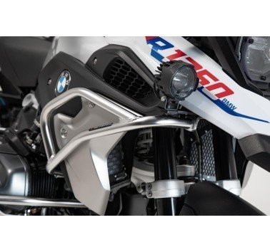 SW-Motech protecciones superiores acero natural BMW R1200GS (16-), R1250GS (18-).