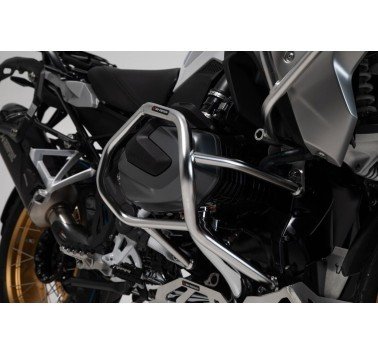 SW-Motech protecciones inferiores acero natural BMW R1250GS