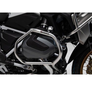 SW-Motech protecciones inferiores acero natural BMW R1250GS