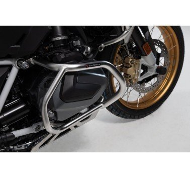 SW-Motech protecciones inferiores acero natural BMW R1250GS