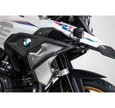 SW-Motech protecciones superiores acero negro BMW R1250GS