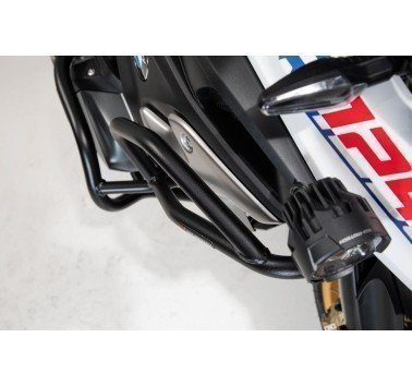 SW-Motech protecciones superiores acero negro BMW R1250GS