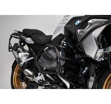 SW-Motech protecciones inferiores acero negro BMW R1250GS