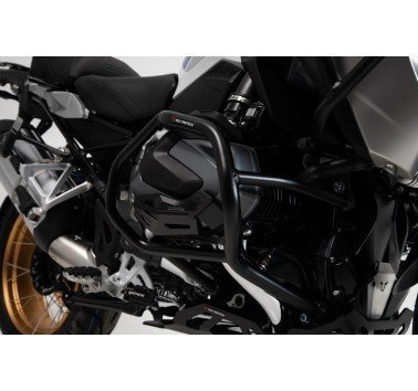 SW-Motech protecciones inferiores acero negro BMW R1250GS