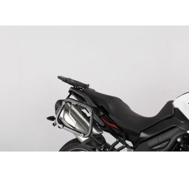 SW-Motech baul trax adv gris con soporte Triumph Tiger 1050 Sport