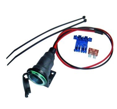 BASS ZA01 toma de enchufe tipo cigarrillo para manillar o carenado