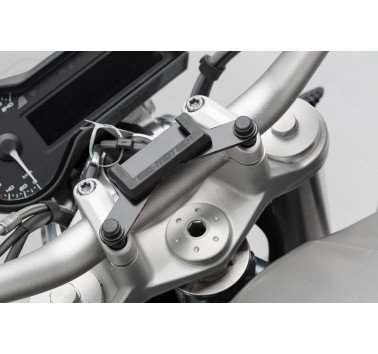 SW-Motech soporte navegación centro de manillar Royal Enfield Himalayan 410