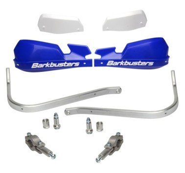 Barkbusters kit de paramanos VPS azules con barras de aluminio