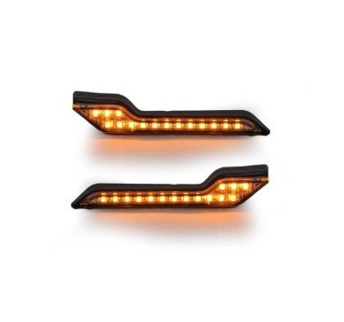 Barkbusters juego de luces led ambar para protectores VPS, Jet, Storm