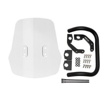 Zracing pantalla aventura con barra de navegación para manillar de 22 mm