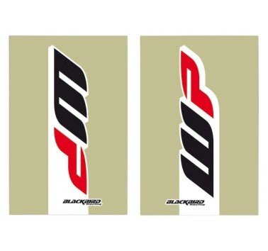 Juego adhesivos de horquilla Blackbird WP transparente 17