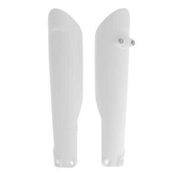 Juego protectores de horquilla blancos