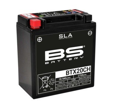 Bateria BS BTX20CH SLA 12v activada y precargada