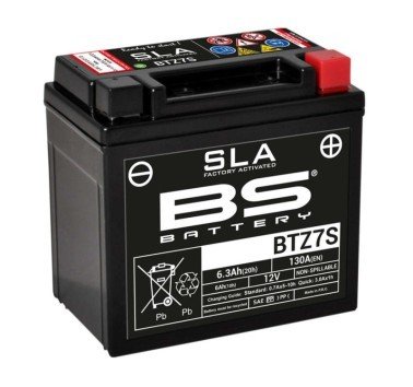 Bateria BS BTZ7S SLA 12v activada y precargada