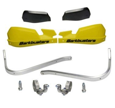 Barkbusters kit de paramanos VPS amarillos con barras de aluminio