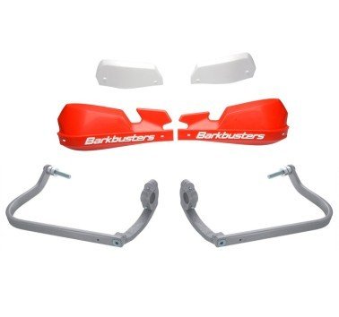 Barkbusters kit de paramanos VPS rojos para BMW F750GS / F850GS / R1250GS
