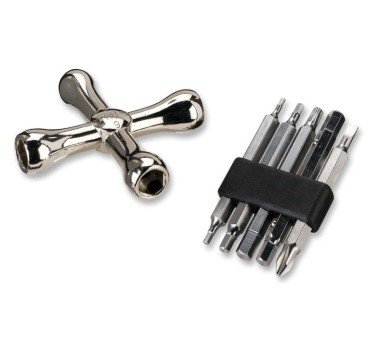 Juego destornillador cruz con puntas