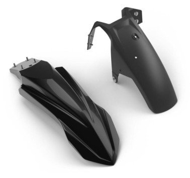 Kit guardabarros alto negro Yamaha Tenere 700