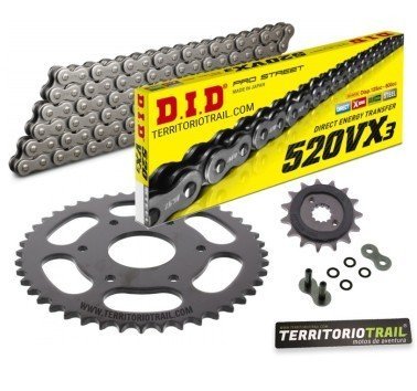 Kit de transmisión DID 520 VX3 (15/45/118) | KTM 390 Adventure