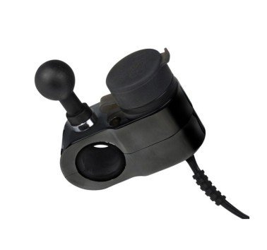 Toma de USB con bola de 1" para accesorios RAM