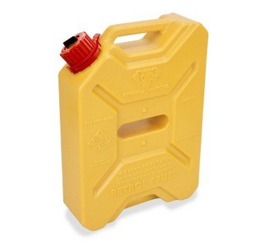 Overland fuel bidón amarillo de combustible 4,5 litros
