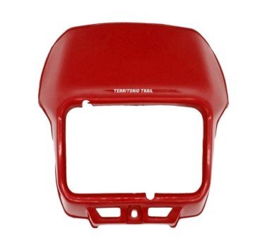 Frontal de faro rojo Yamaha XT600 1984-86 (43f)