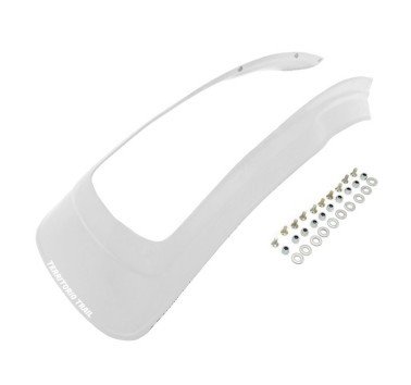 Ampliación blanca para guardabarros delantero trail clásico