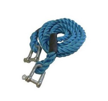 Cuerda de 4 metros de polipropileno con grilletes hasta 4000kg