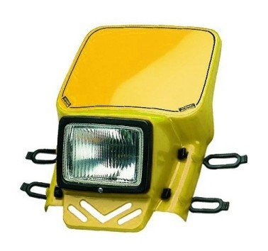 Faro amarillo vintage