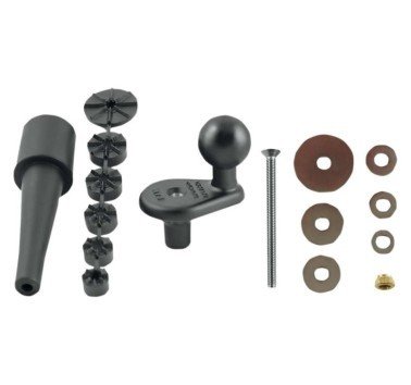 RAM Mount base con bola para tuerca de dirección