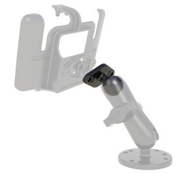RAM Mount adaptador base 2.43" x 1.31" con bola 1"