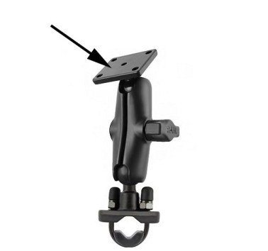 RAM Mount placa base rectangular con bola