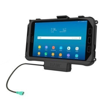 RAM Mount base con alimentación para tablet Samsung Tab Active 3 y Active 2