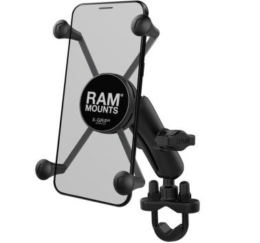 RAM Mount kit completo x-grip® moviles grandes en barras de 12,7 a 32mm