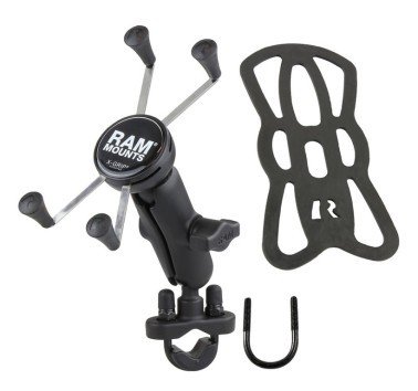 RAM Mount kit completo x-grip® moviles grandes en barras de 12,7 a 32mm