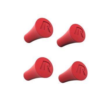 RAM Mount repuesto 4 tapones de goma rojos
