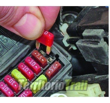 Fusibles mini, surtido 5 piezas de 10 a 30 amperios