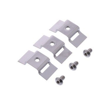 Juego de tornillos y clips para fijación del protector de calor Polisport