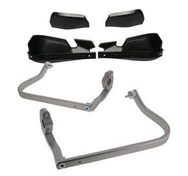 Barkbusters juego de paramanos cerrados VPS negros Honda CRF 300 L