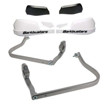 Barkbusters juego de paramanos cerrados VPS blancos Honda CRF 300 L